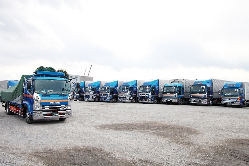 日成運輸さん保有車輛31台！
