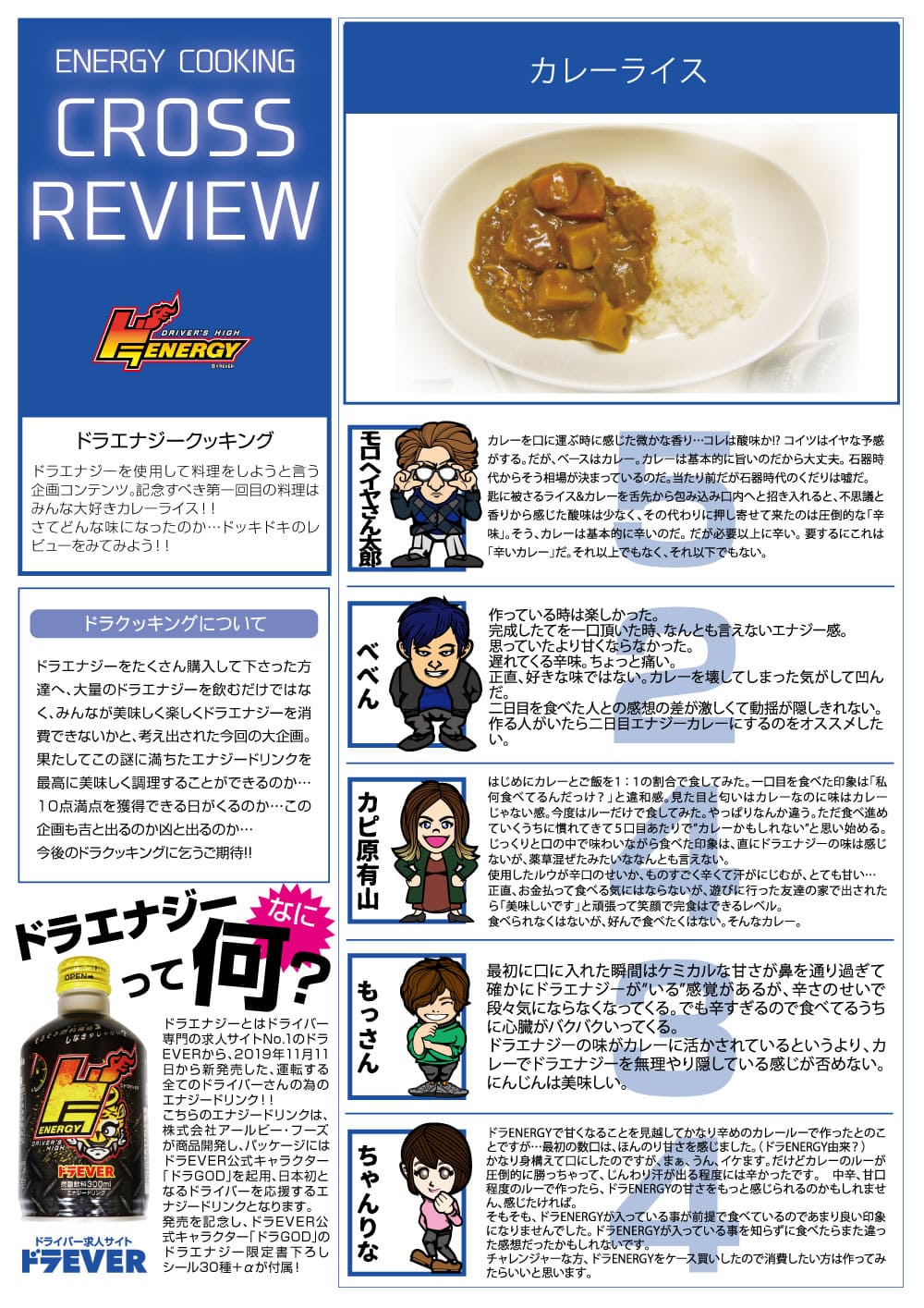 ドラエナジー Cross Review