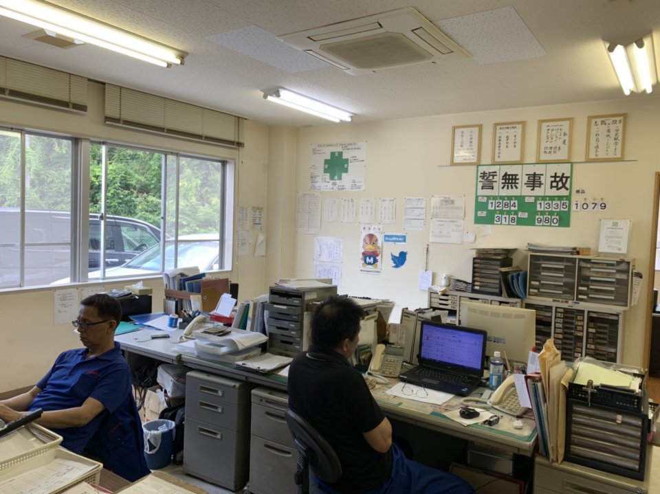 事務所の様子